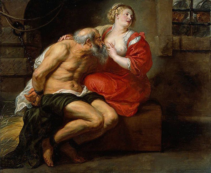 Cimon and Pero by Rubens
